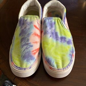 Nike Multicolor Tie-Dye Slip-On Sneakers